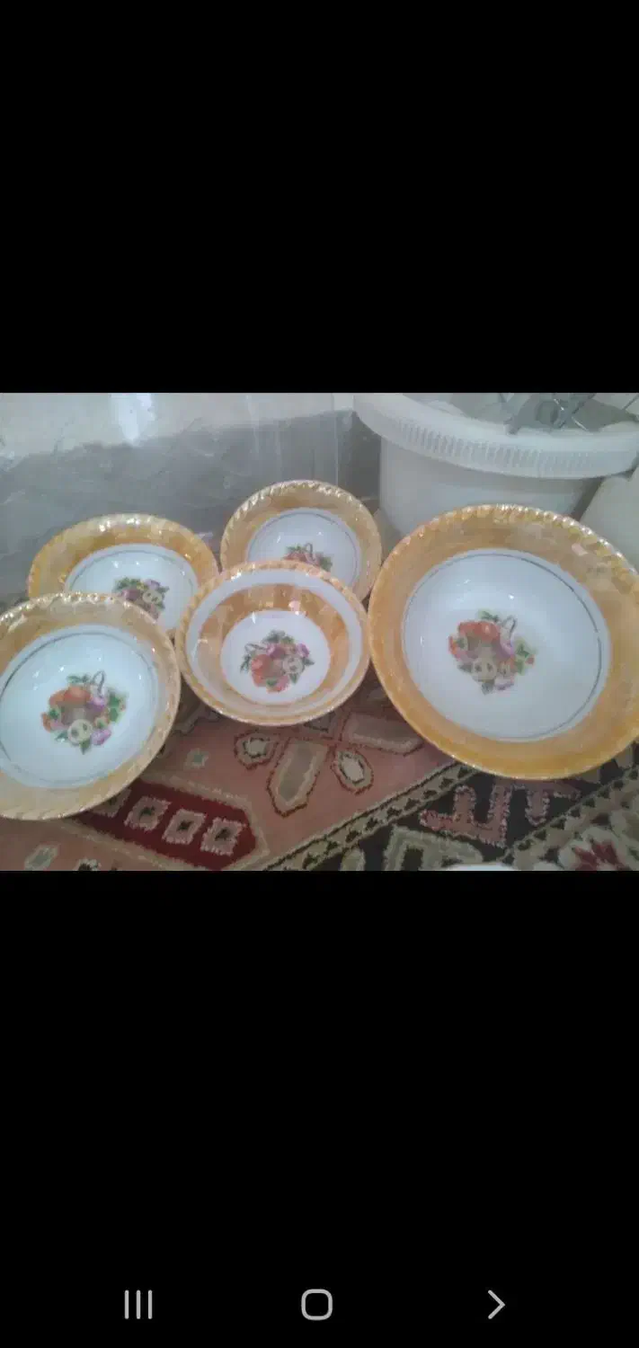 کاسه وپیاله های قدیمی|صنایع دستی و سایر لوازم تزئینی|هشتگرد, شهرک راه آهن|دیوار