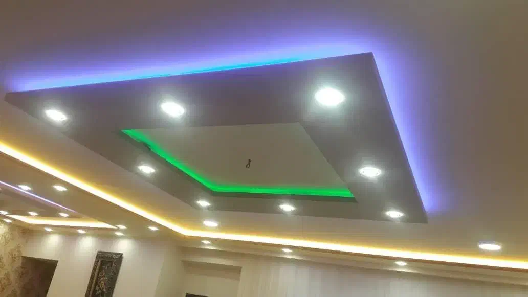 نور مخفی و سفید کاری و لکه گیری و ساختمان|خدمات پیشه و مهارت|ایلام, |دیوار