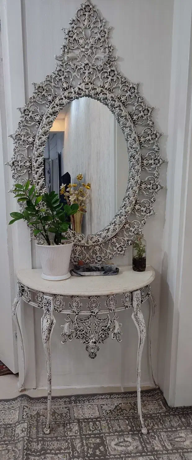 آیینه کنسول و شمعدان|آینه|پرند, فاز ۶|دیوار