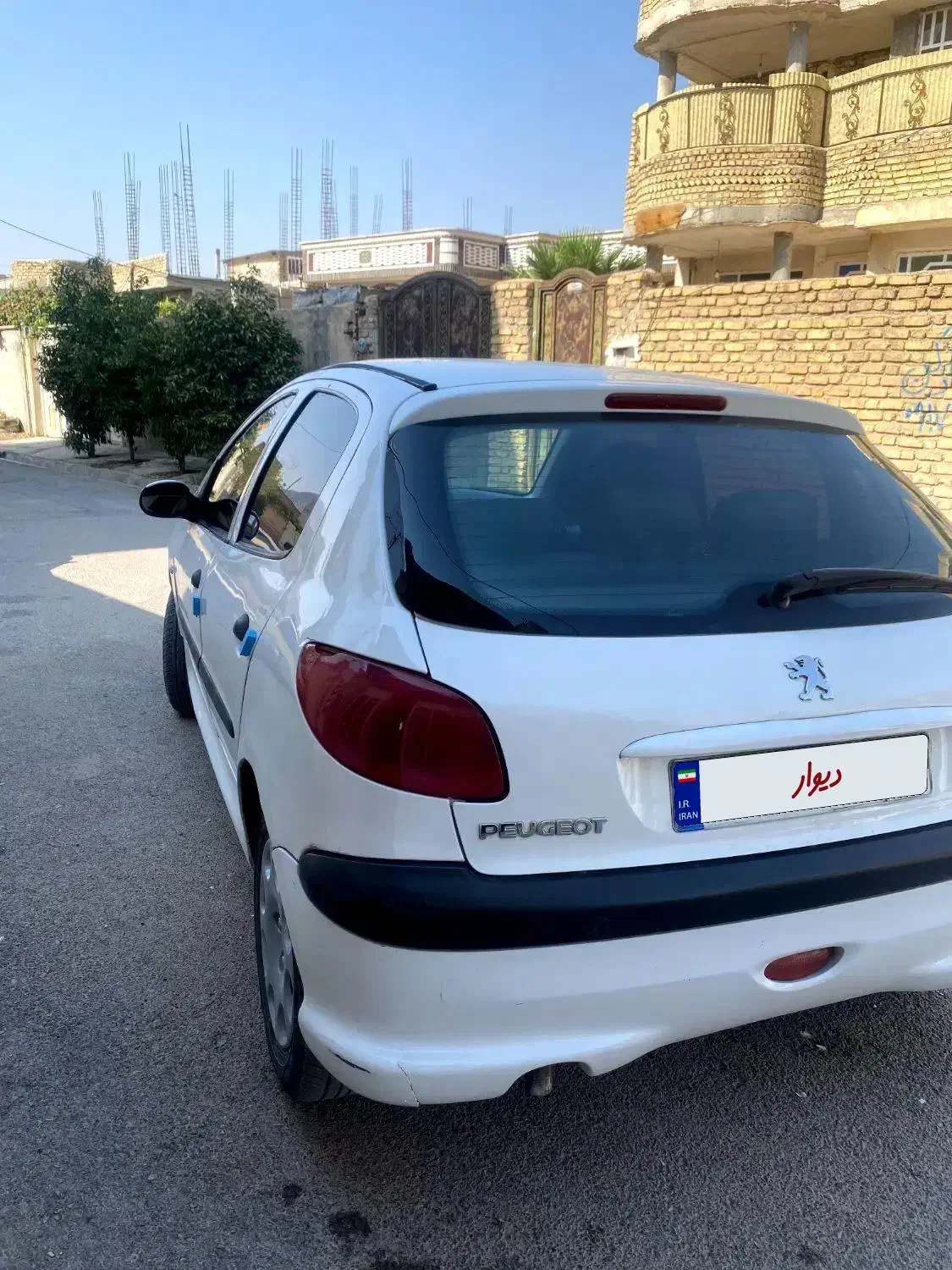 ۲۰۶مدل ۹۴ تیپ۲|خودرو سواری و وانت|نورآباد ممسنی, |دیوار