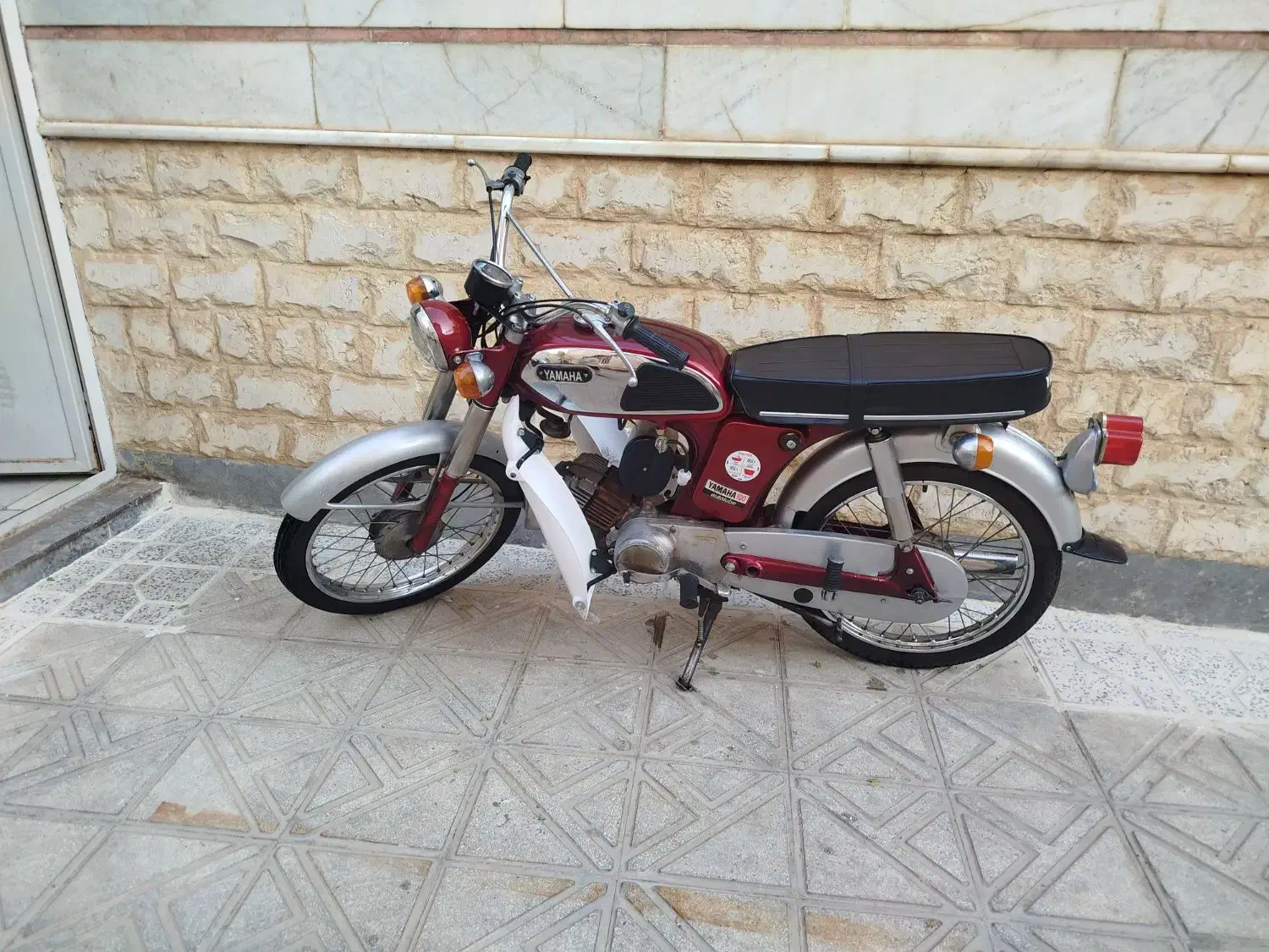 یاماها 100 وایدی و بقل استیل|موتورسیکلت|قزوین, |دیوار