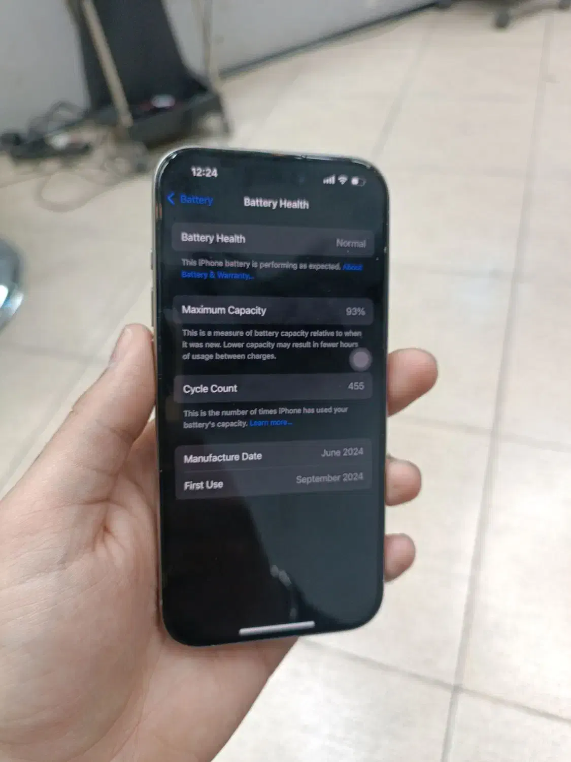 iphone 15 pro 128 ch|موبایل|قم, انسجام|دیوار