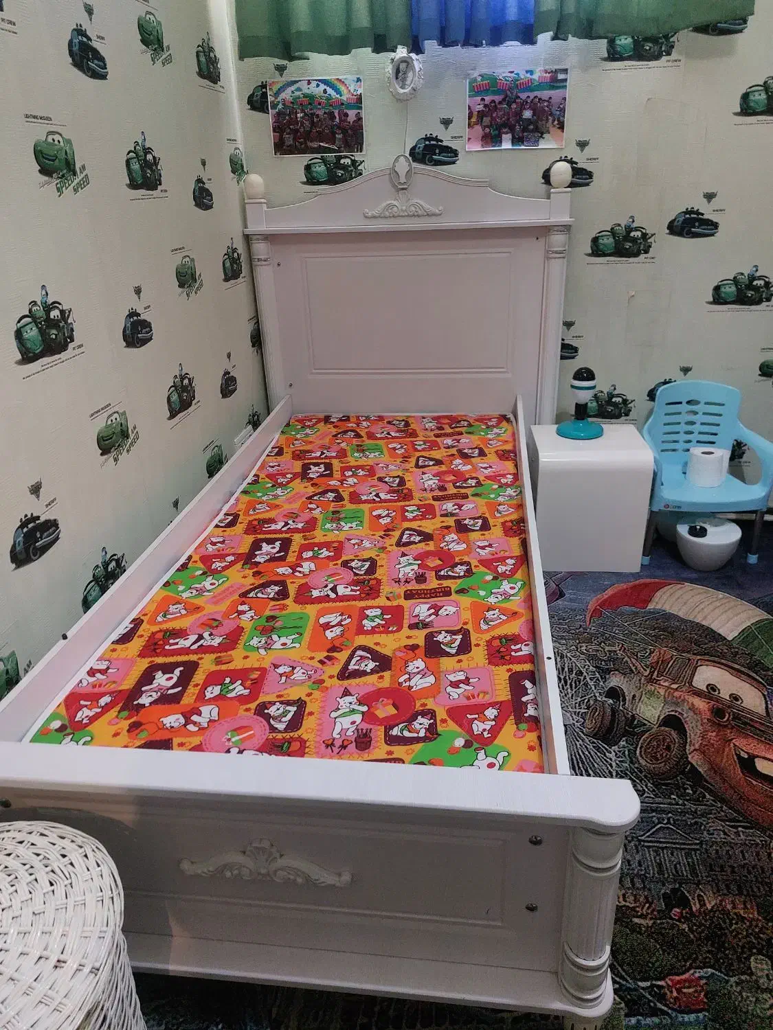 سرویس کامل تخت و کمد نوجوان|تخت و سرویس خواب|فردیس, قریشی|دیوار