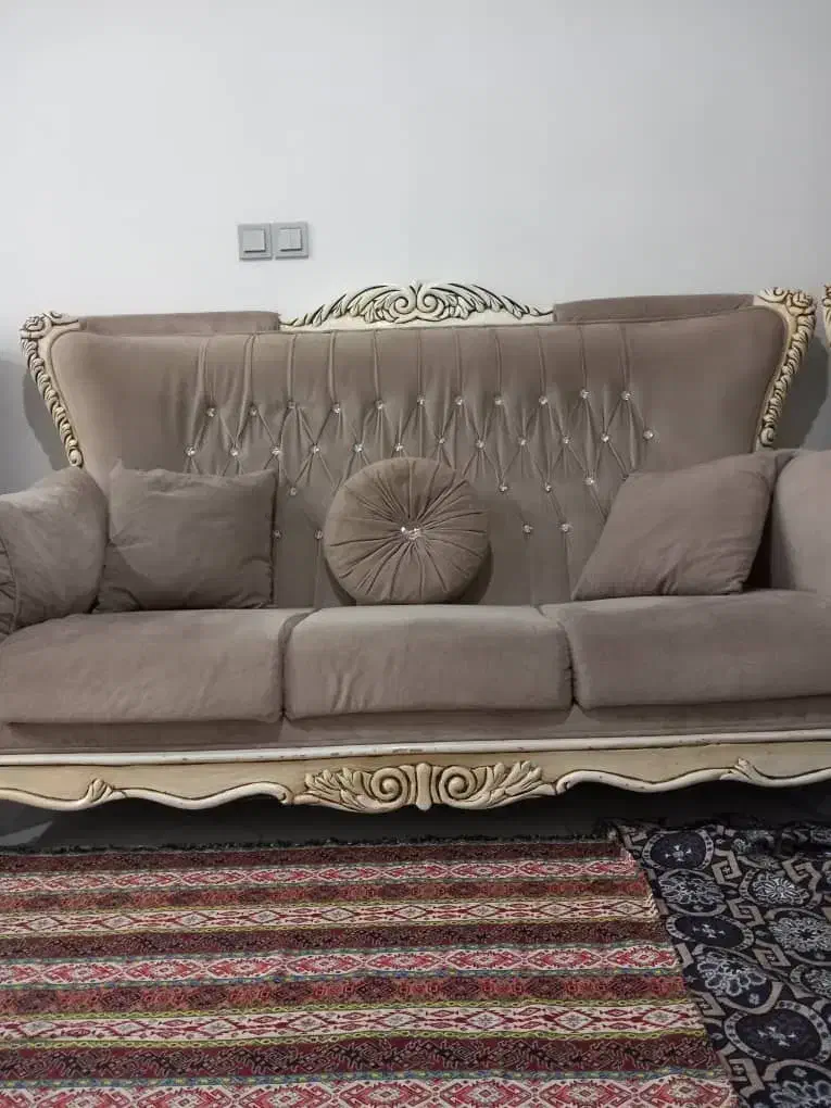 مبل استیل سالم|مبلمان خانگی و میز عسلی|کرج, مصباح|دیوار