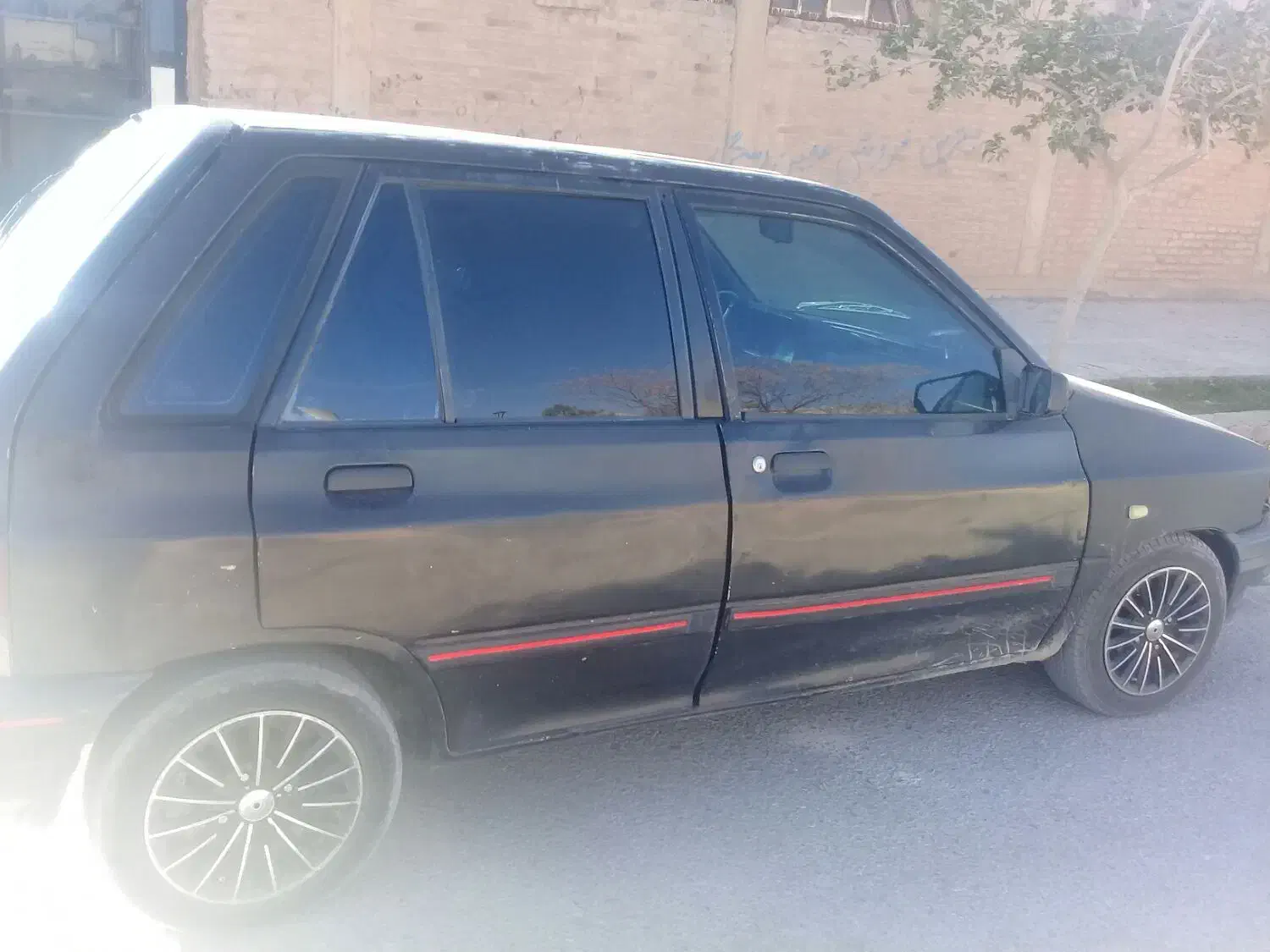 هاشبک 82 تمیز  مشکی 145 سانروف دار|خودرو سواری و وانت|خواف, |دیوار