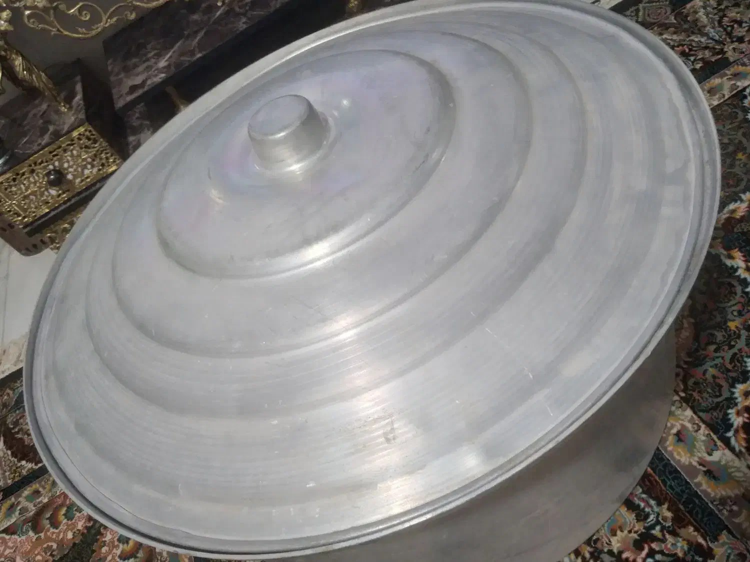 قابلمه روحی ۷۵قطر ارتفاع ۳۵ یکبار استفاده شده|ظروف پختوپز|رباطکریم, نصیرشهر|دیوار