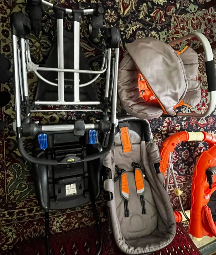 کالسکه و کریر بچه برند سانیکو تحت لیسانس آمریکا|کالسکه و لوازم جانبی|گرمسار, |دیوار