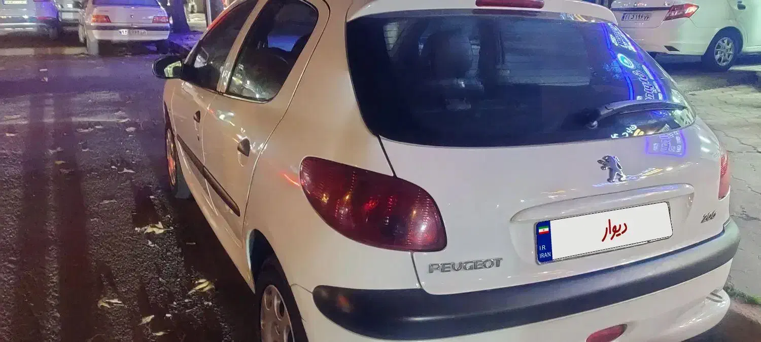 206 تیپ 2 مدل 1399|خودرو سواری و وانت|لاهیجان, فیاض|دیوار