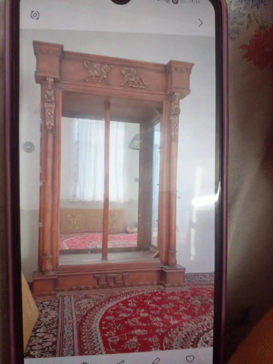 ویترین|بوفه، ویترین، کنسول|چوبر, |دیوار