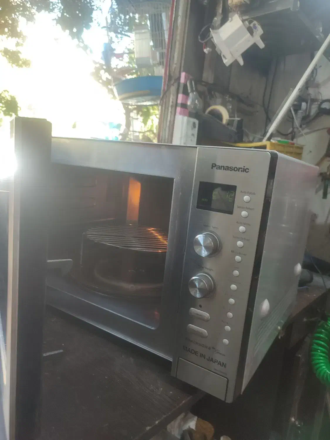 ماکرویو پاناسونیک اصل|اجاق گاز و لوازم برقی پخت‌وپز|شیراز, سینما سعدی|دیوار