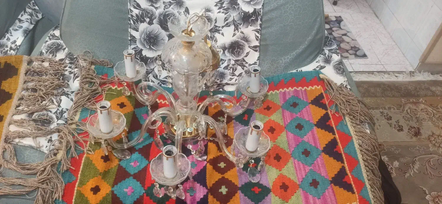 لوستر|لوستر و چراغ آویز|شهرکرد, |دیوار