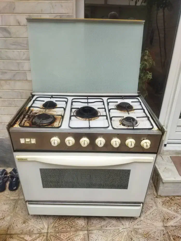 اجاق گاز فردار پنج شعله|اجاق گاز و لوازم برقی پخت‌وپز|نظر کهریزی, |دیوار