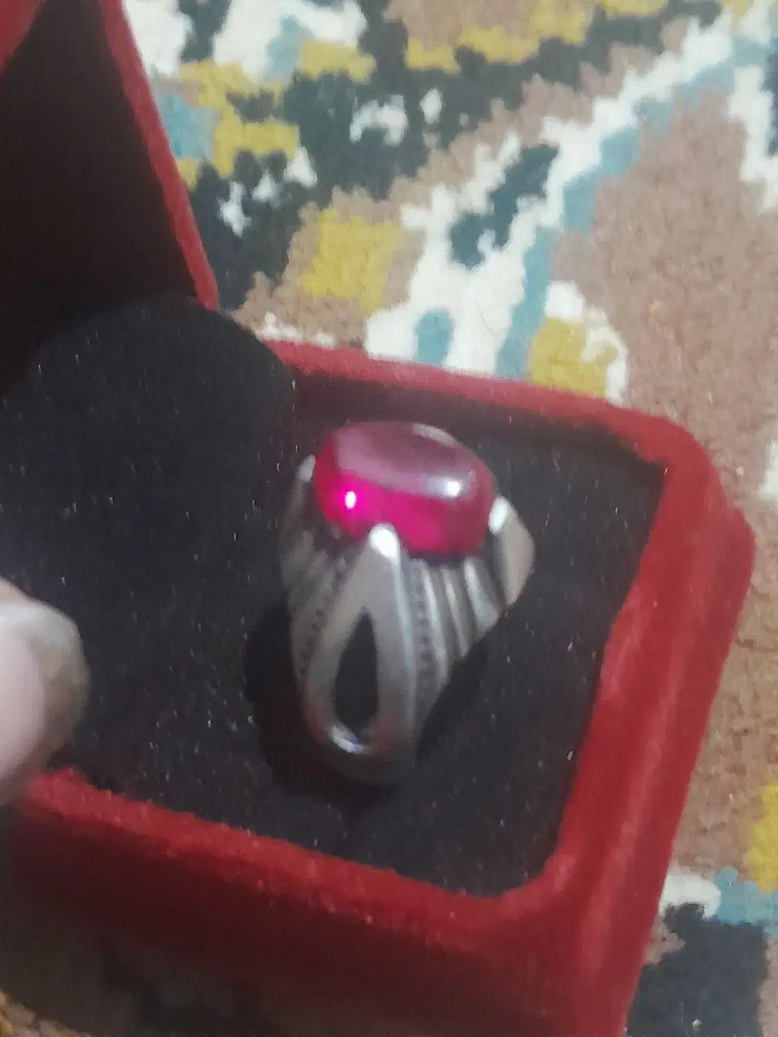 انگشتر یاقوت سرخ زیبا|جواهرات|داران, |دیوار