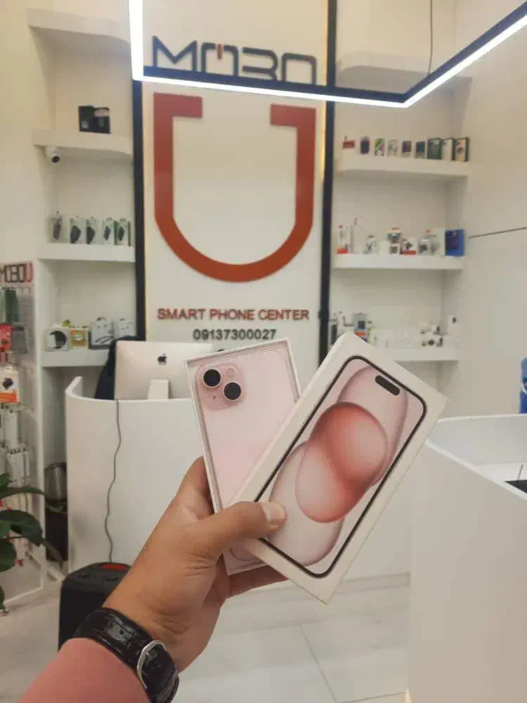 iphone 15 normalآیفون 15 نرمال 128گیگ صورتی|موبایل|اصفهان, باغ نگاره|دیوار