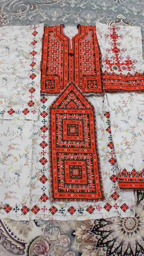 لباس دست دوچ بلوچی|لباس|ایرانشهر, |دیوار