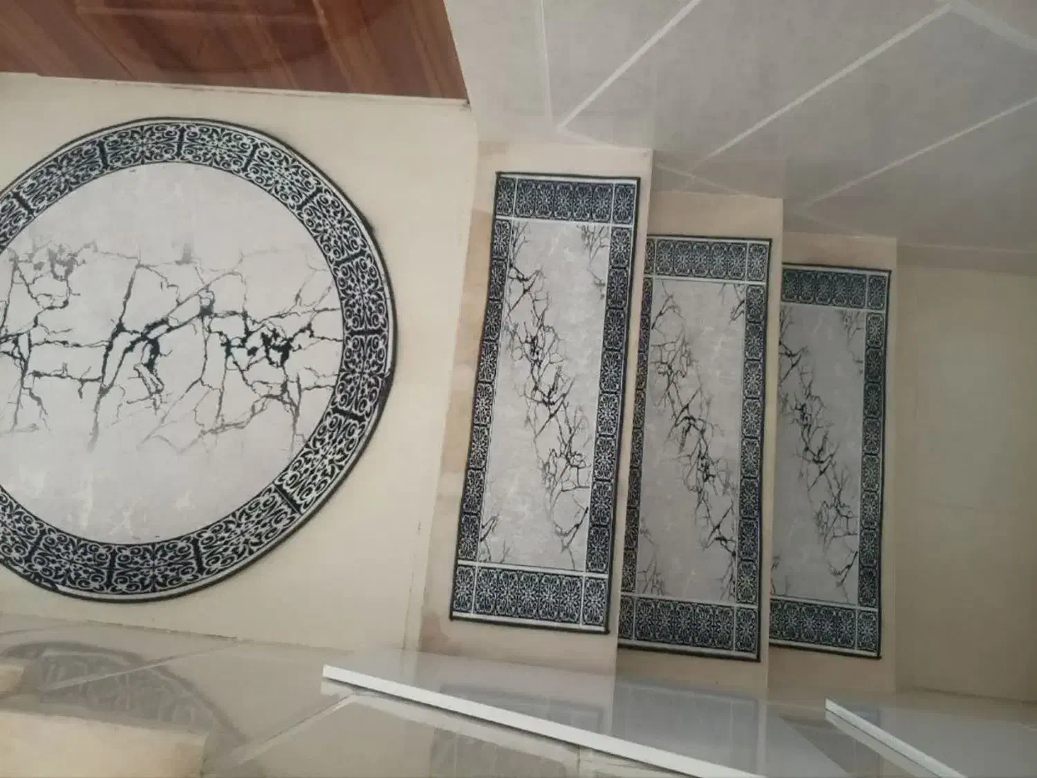 فرشینه|گلیم، جاجیم، گبه|آران و بیدگل, |دیوار