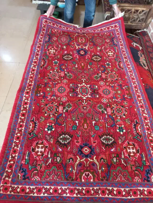 دو عدد قالیچه نوبافت ملایر|فرش|تهران, حکیمیه|دیوار