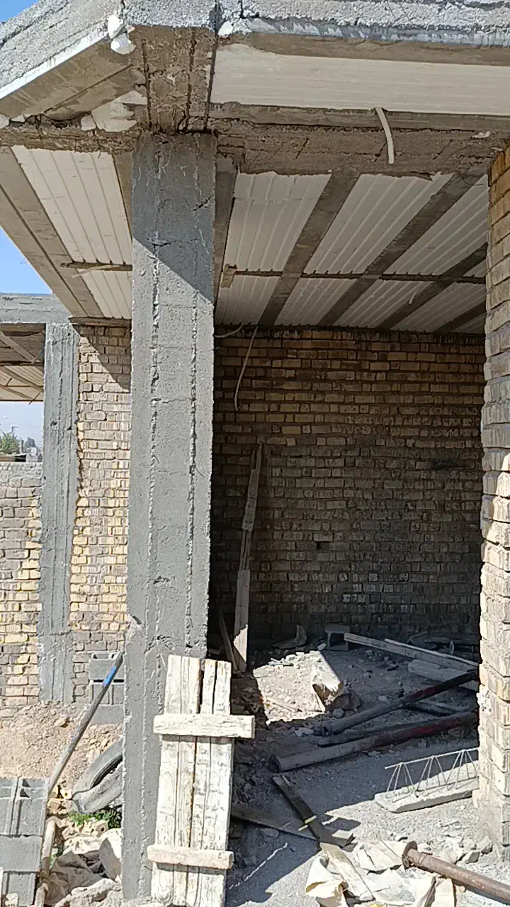اسکلت سقف دار مسکونی روستا|فروش خانه و ویلا|بیضا, |دیوار
