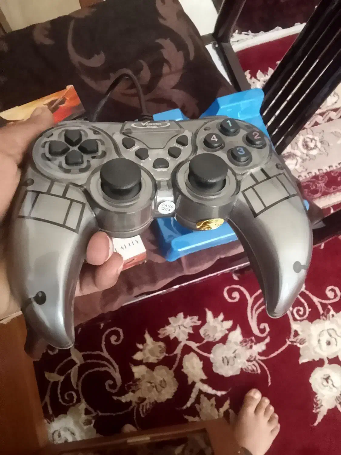 دسته بازی‌ خفاشی حرفه ای کامپیوتر|کنسول، بازی ویدئویی و آنلاین|مشهد, گاز|دیوار