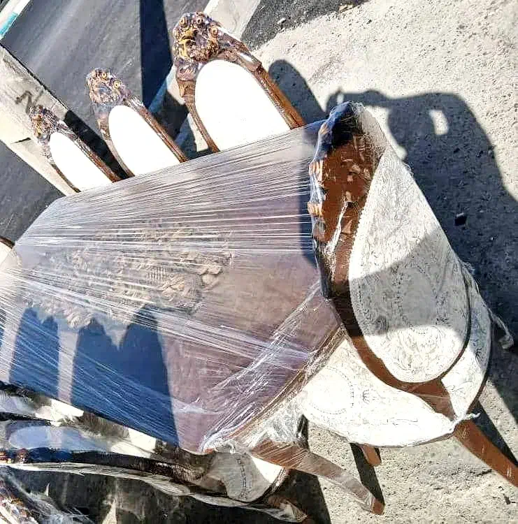 ست مبلمان و ناهارخوری سلطنتی چوب راش|مبلمان خانگی و میز عسلی|زنجان, |دیوار