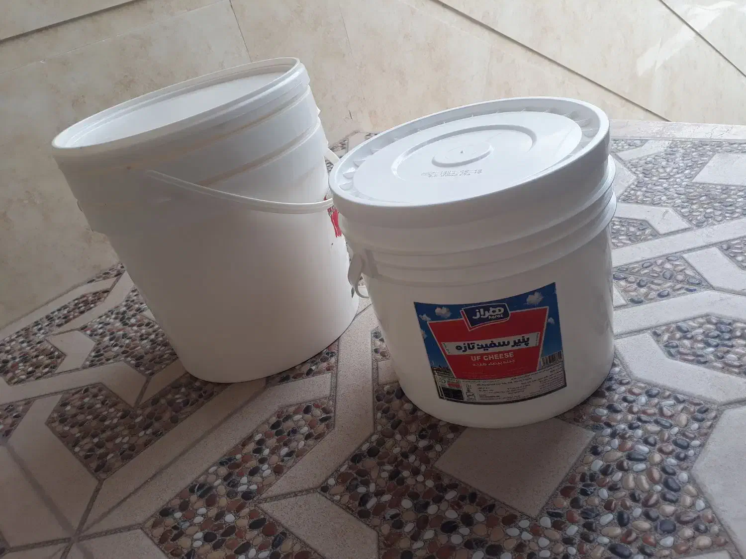 دبه جا پنیر|ظروف نگهدارنده، پلاستیکی، یک‌بارمصرف|خرم‌آباد, |دیوار