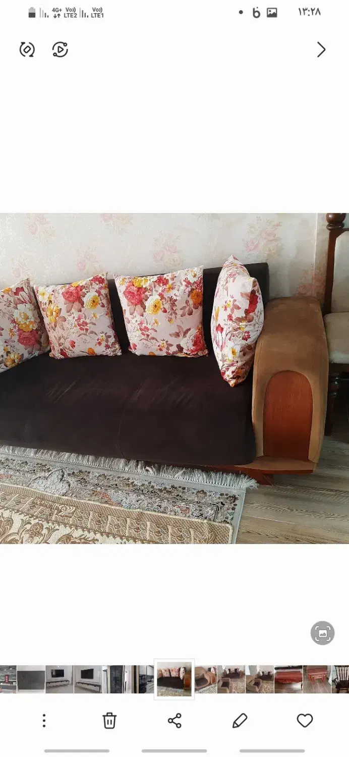 مبل راحتی و صندلی راک|مبلمان خانگی و میز عسلی|کرمانشاه, |دیوار