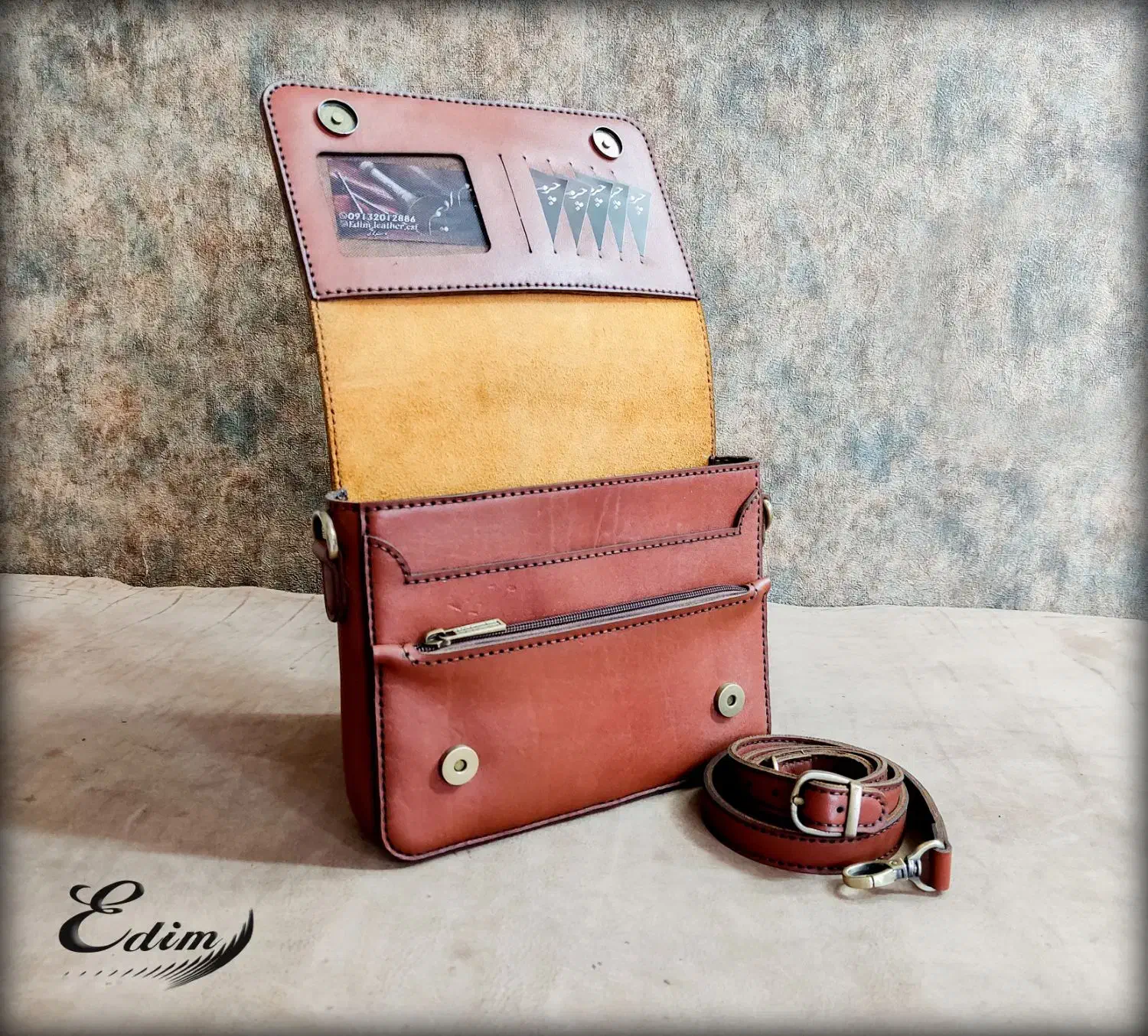 کیف چرم طبیعی دست دوز|کیف، کفش، کمربند|اصفهان, ملک‌شهر|دیوار