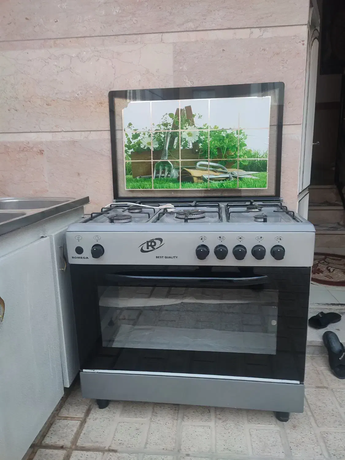 کابینت فلزی،هود ،اجاق گاز ، کاملا سالم در حد نو |جاکفشی، کمد، دراور|کامیاران, |دیوار