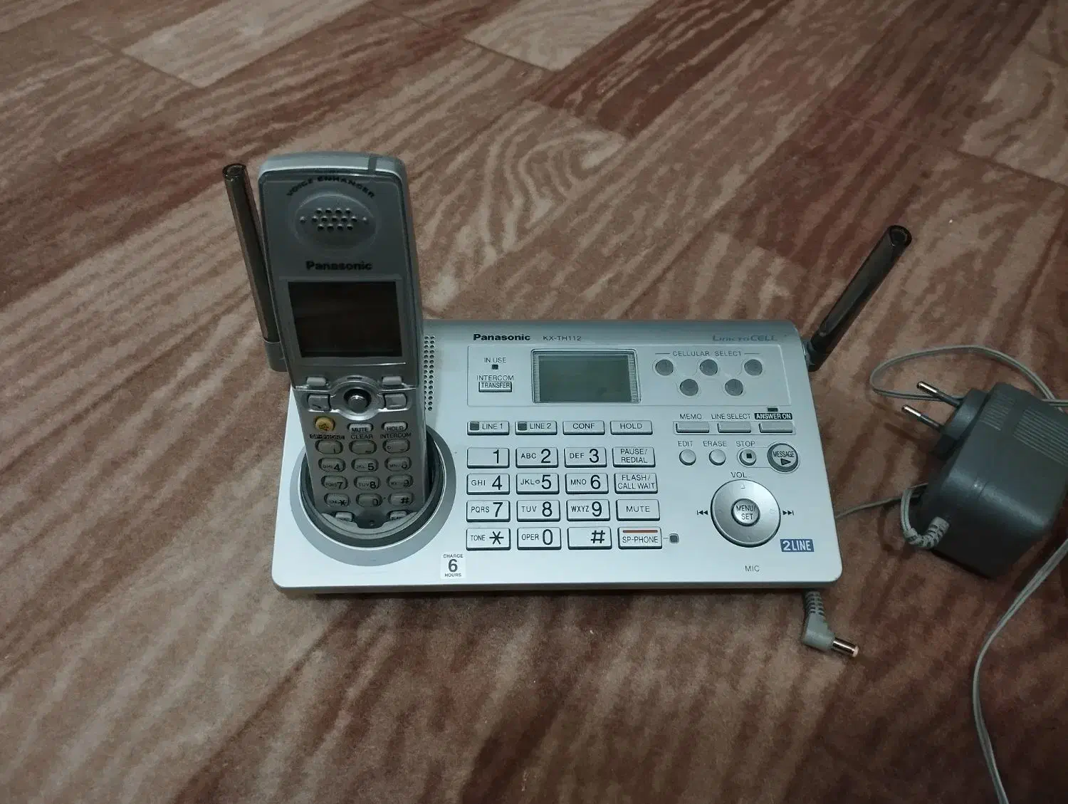 گوشی تلفن بی سیم پاناسونیک|تلفن رومیزی|قم, شاه سید علی|دیوار