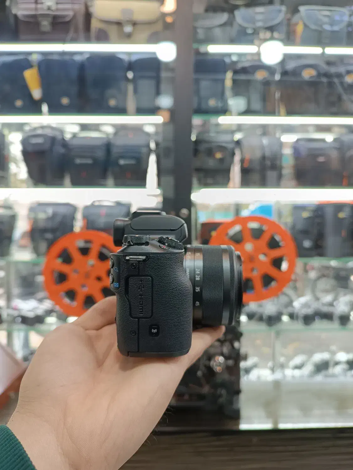 Canon M50 mark1 lens 15-45|دوربین عکاسی و فیلم‌برداری|تهران, پامنار|دیوار