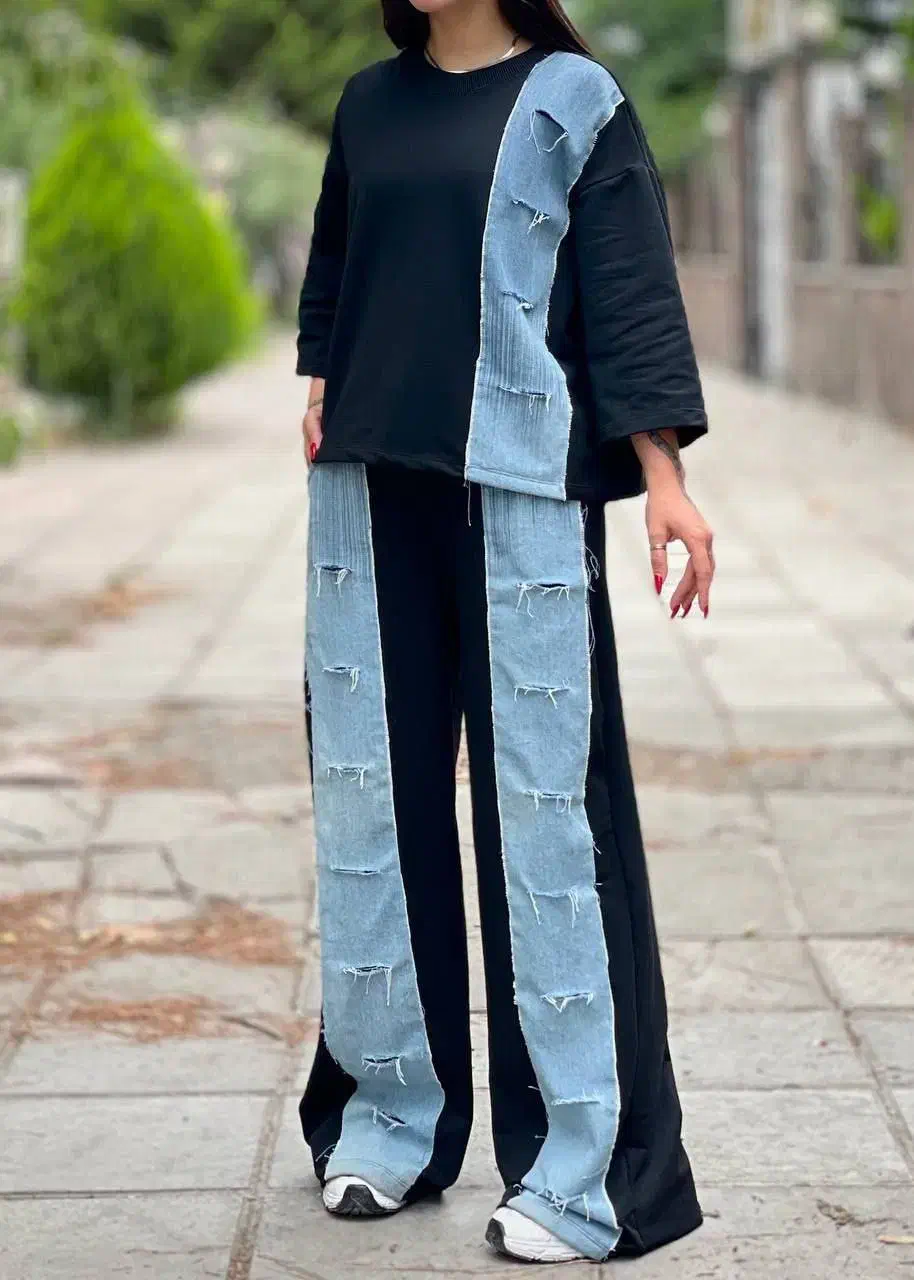 ست جین و گلکسی|لباس|سنندج, |دیوار