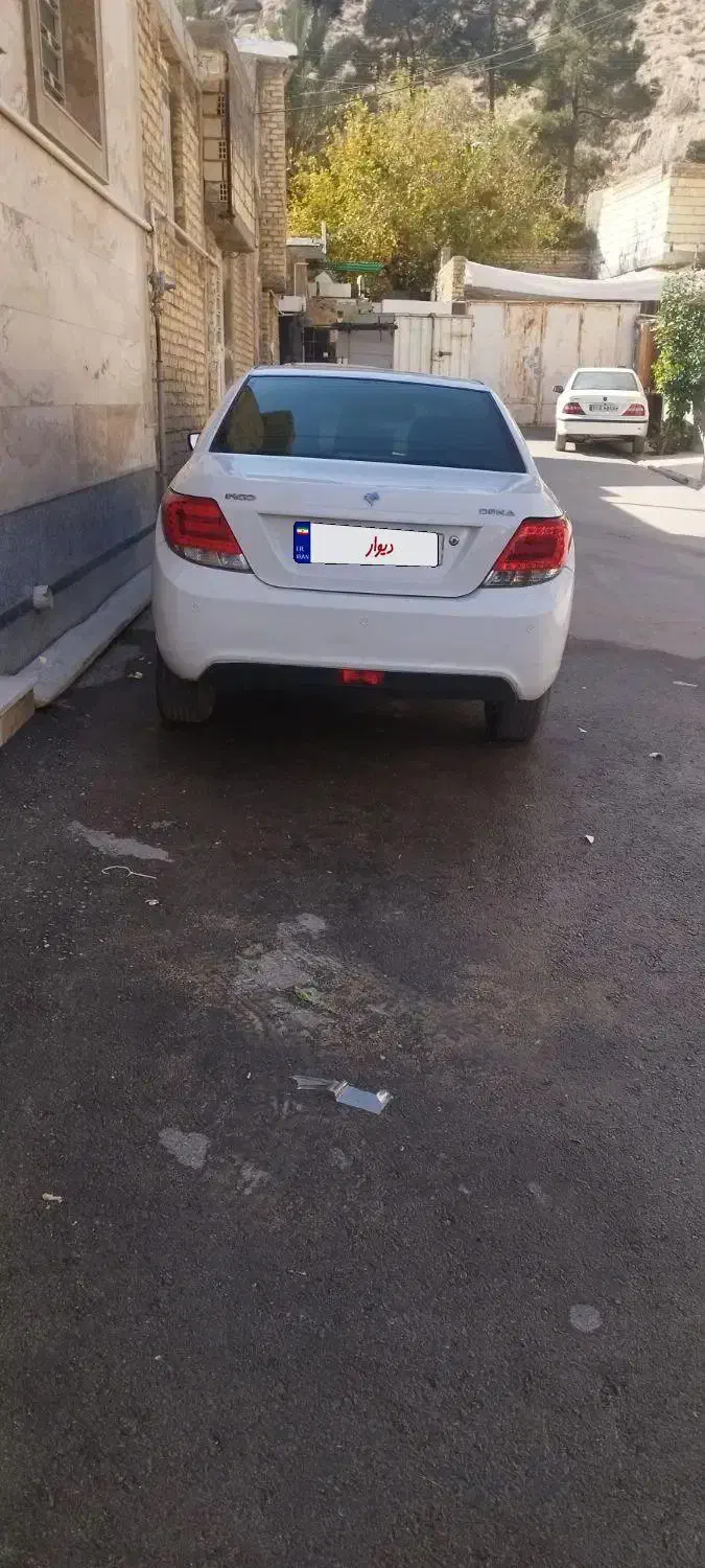 دنا مدل95 کم کار خانگی|خودرو سواری و وانت|شیراز, شاپورجان|دیوار