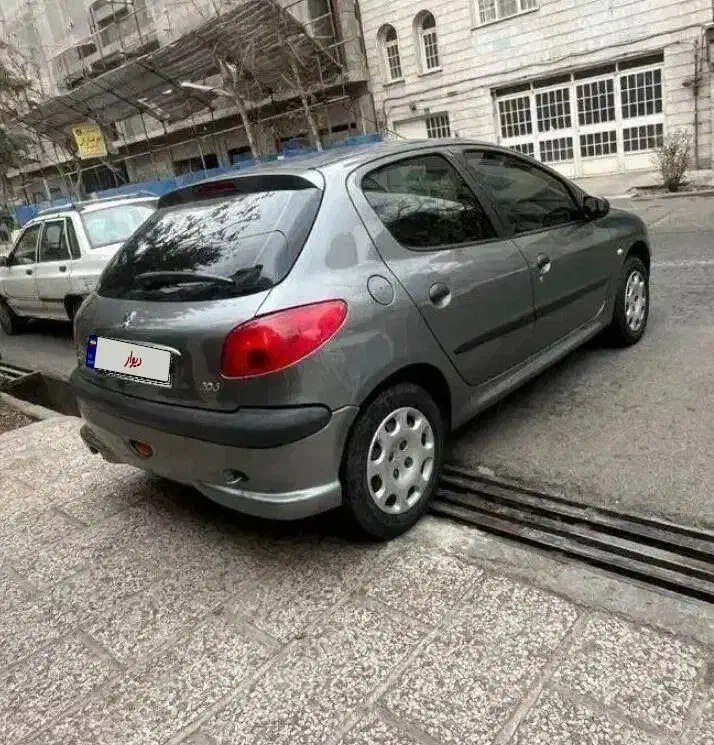 پژو206تیپ ۳فرانسوی مدل ۸۶|خودرو سواری و وانت|بروجرد, |دیوار