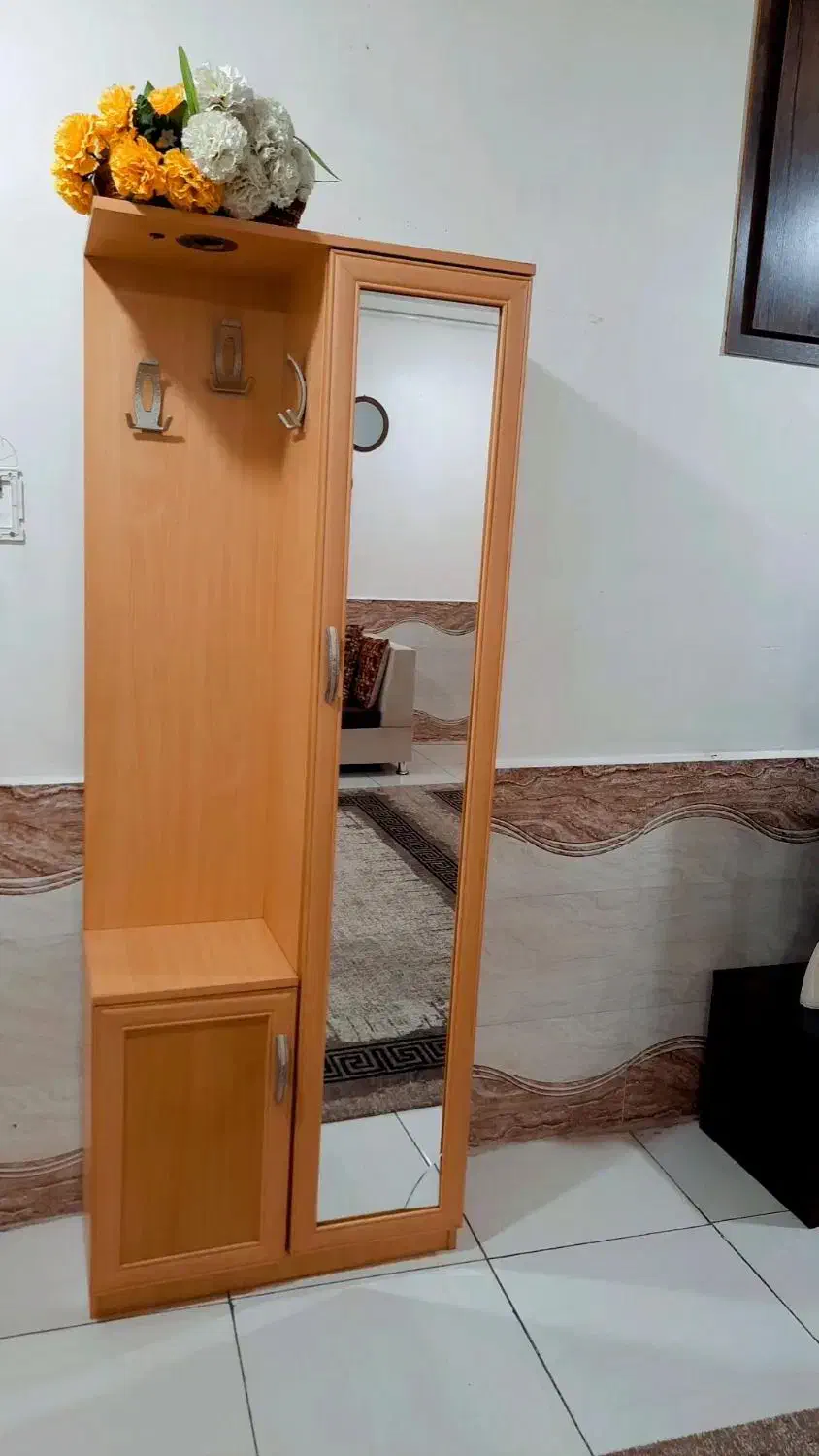 کمد جاکفشی و بوفه|جاکفشی، کمد، دراور|اندیمشک, |دیوار