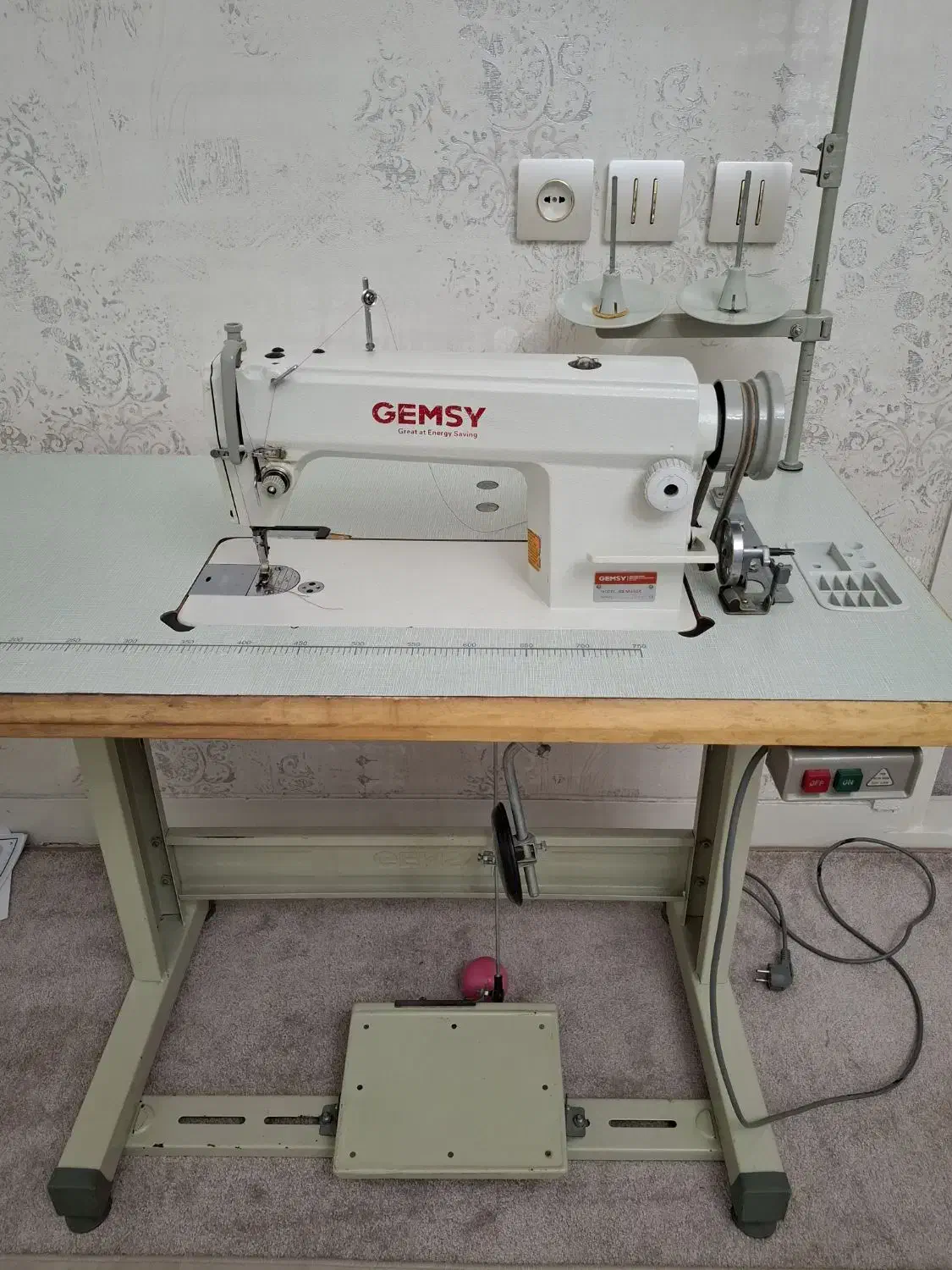 چرخ خیاطی صنعتی راسته دوز|چرخ خیاطی و ریسندگی|پارسآباد, |دیوار