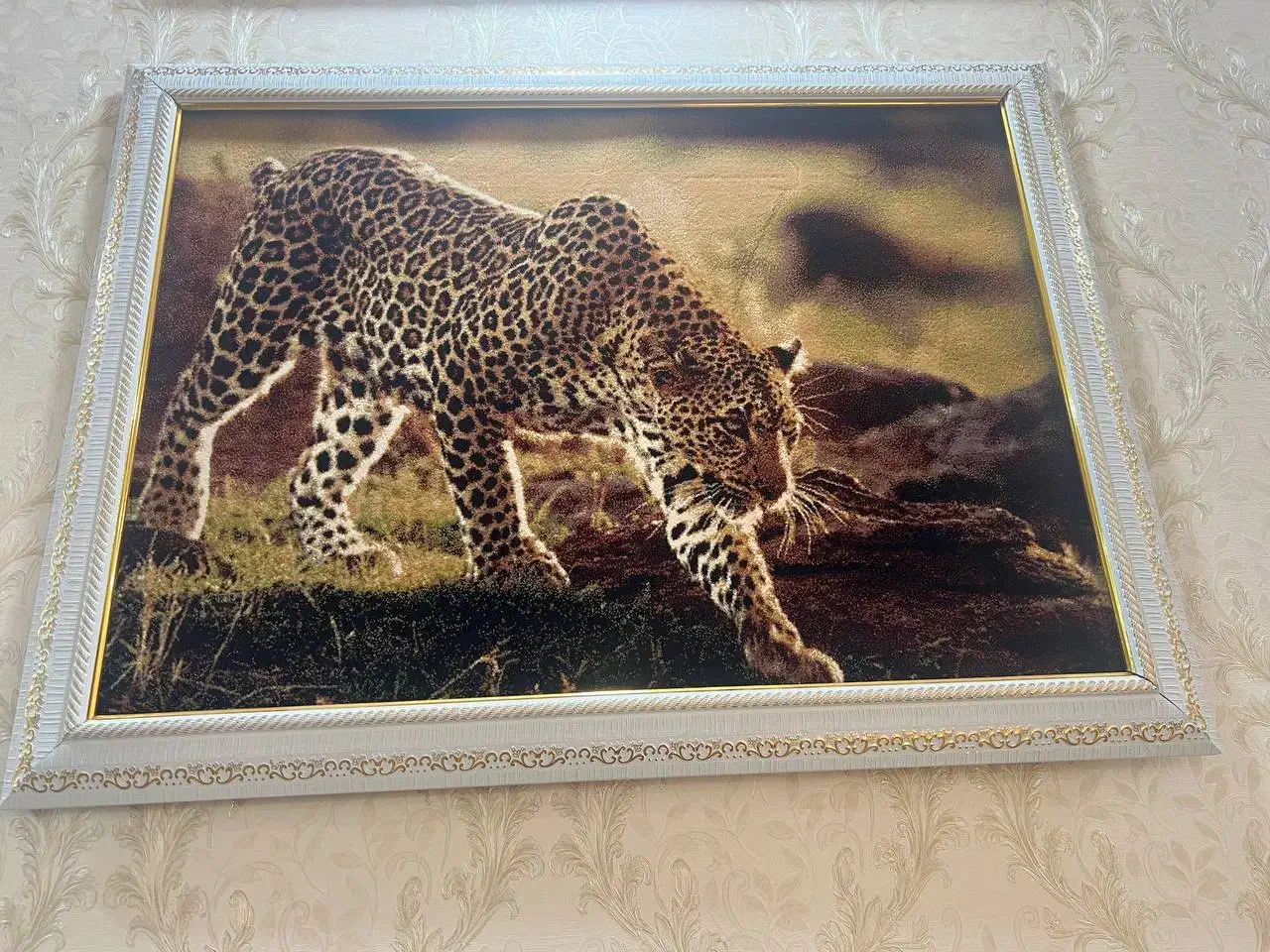 تابلو فرش زیبا و شکیل|تابلو فرش|نیشابور, گمنام غربی|دیوار