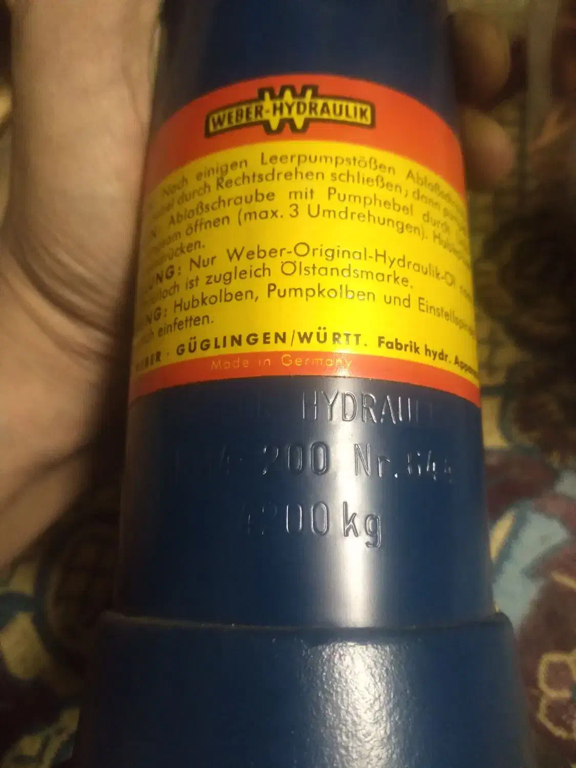 جک ۴تن آلمان اصل|قطعات یدکی و لوازم جانبی|تهران, مینابی|دیوار