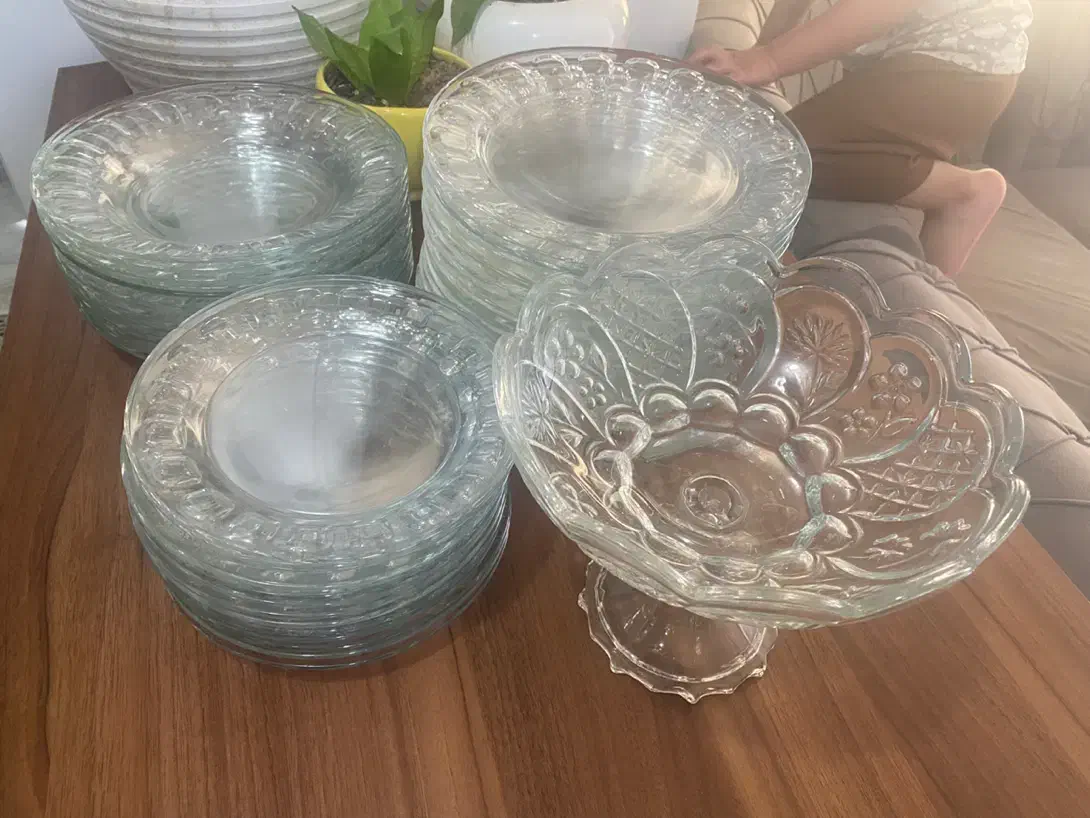 سرویس بلور انگشتی|ظروف سرو و پذیرایی|فسا, |دیوار