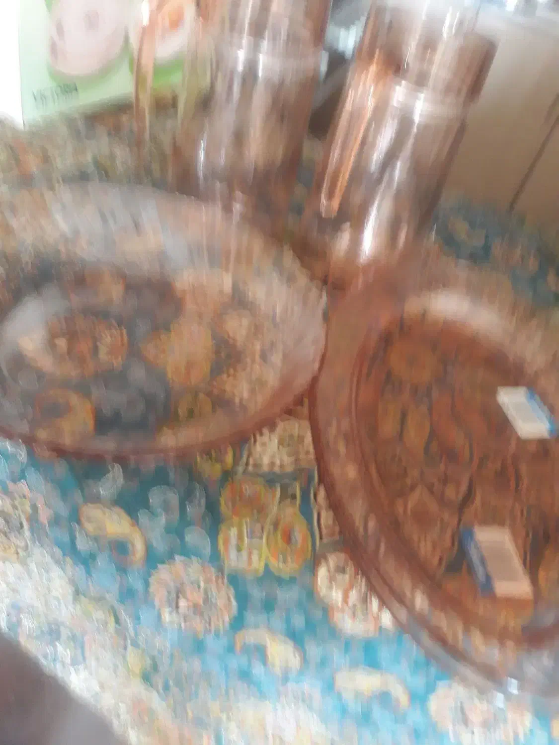 دیس درالوکس عسلی و دیس ورکو فرانسه نو|ظروف سرو و پذیرایی|یزد, |دیوار