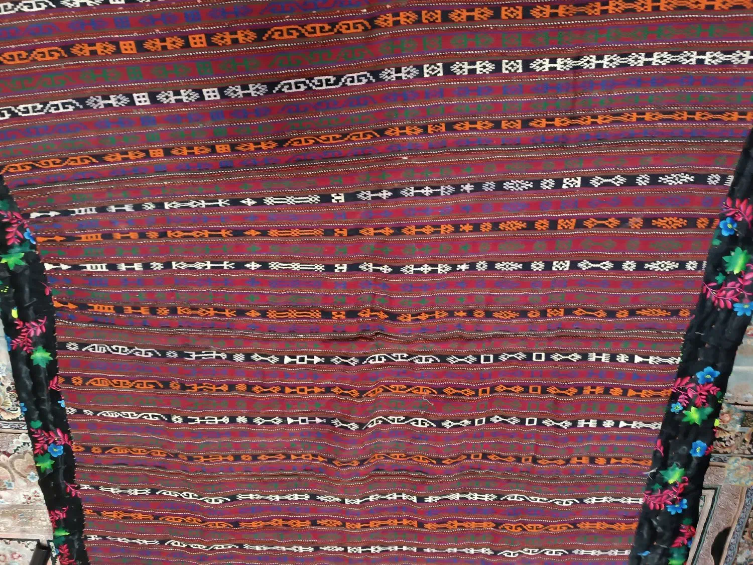 جاجیم کرمانجی قدیمی درجه1|گلیم، جاجیم، گبه|مشهد, شهید مطهری|دیوار