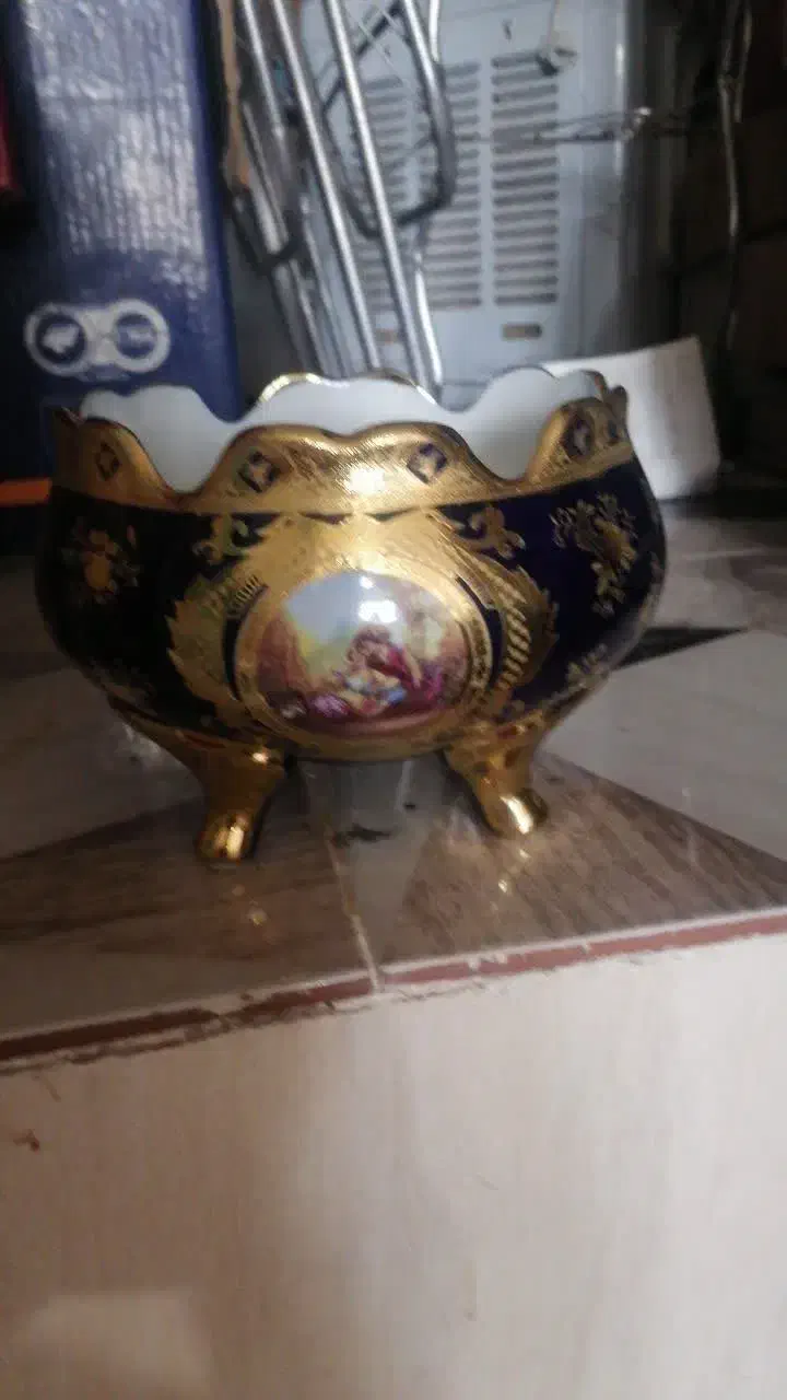 شکلات خوری سورمه ای|ظروف سرو و پذیرایی|یزد, |دیوار