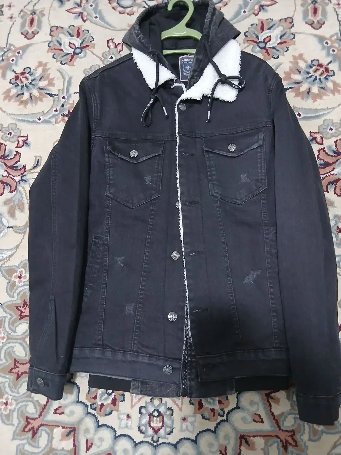 کاپشن لی داخل خز سایز XL(ترک)|لباس|مریوان, |دیوار