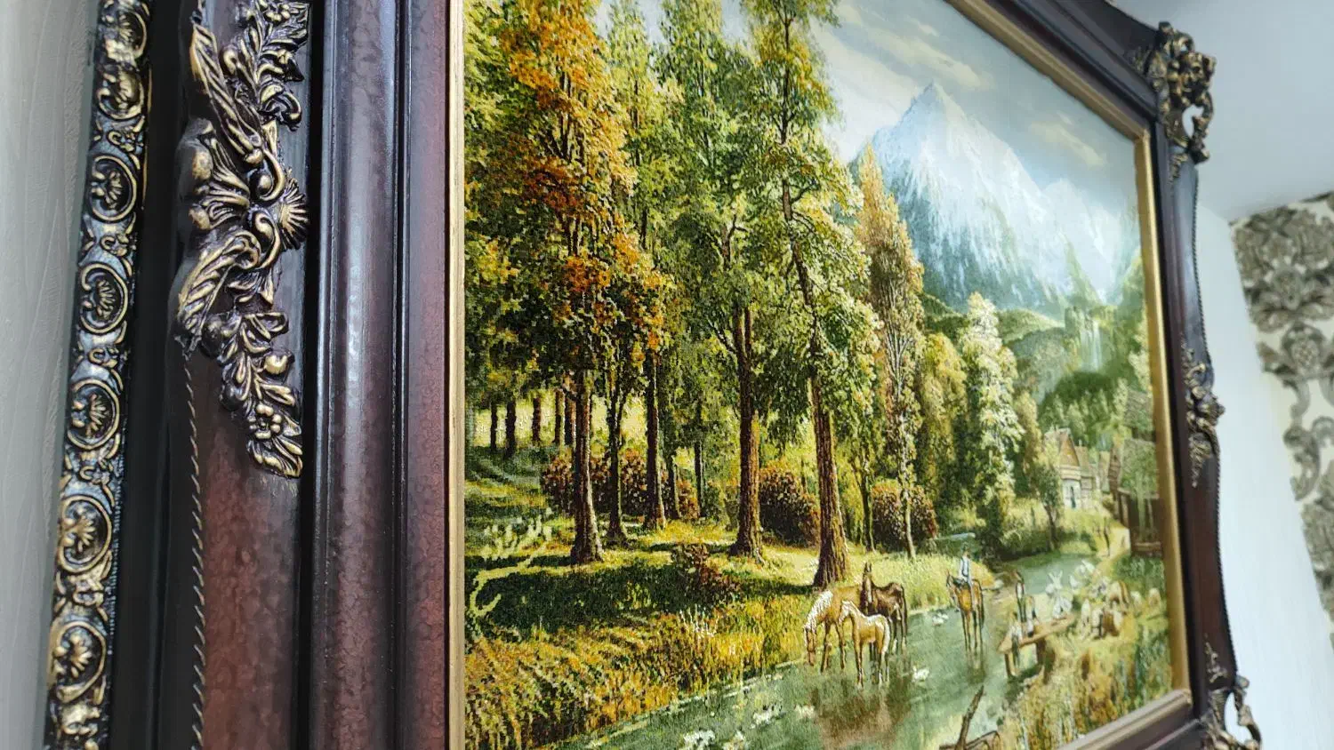 تابلو فرش خاص طرح توماس|تابلو فرش|تهران, منیریه|دیوار