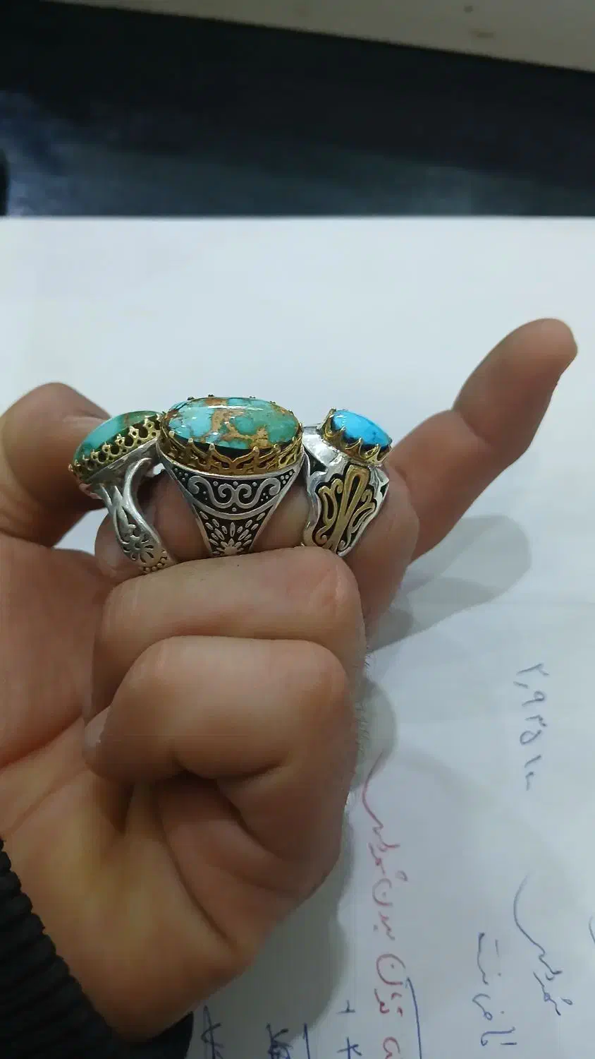 انگشتر فیروزه نیشابوری|جواهرات|نیشابور, شهید بهشتی|دیوار