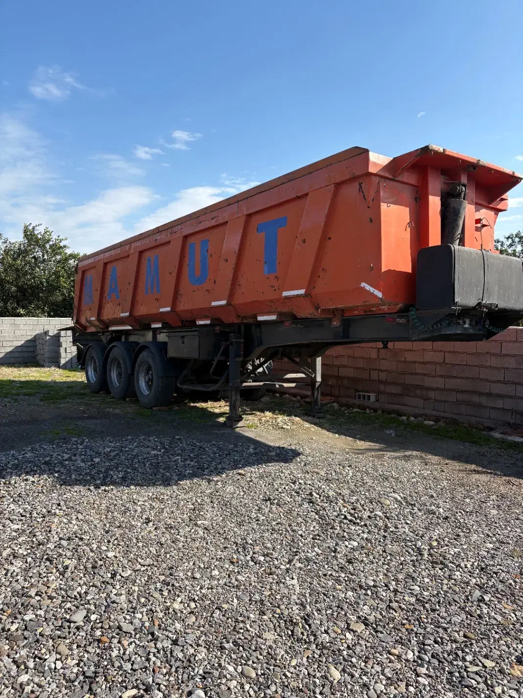 تریلر کمپرسی ماموت|خودرو سنگین|قائمشهر, |دیوار