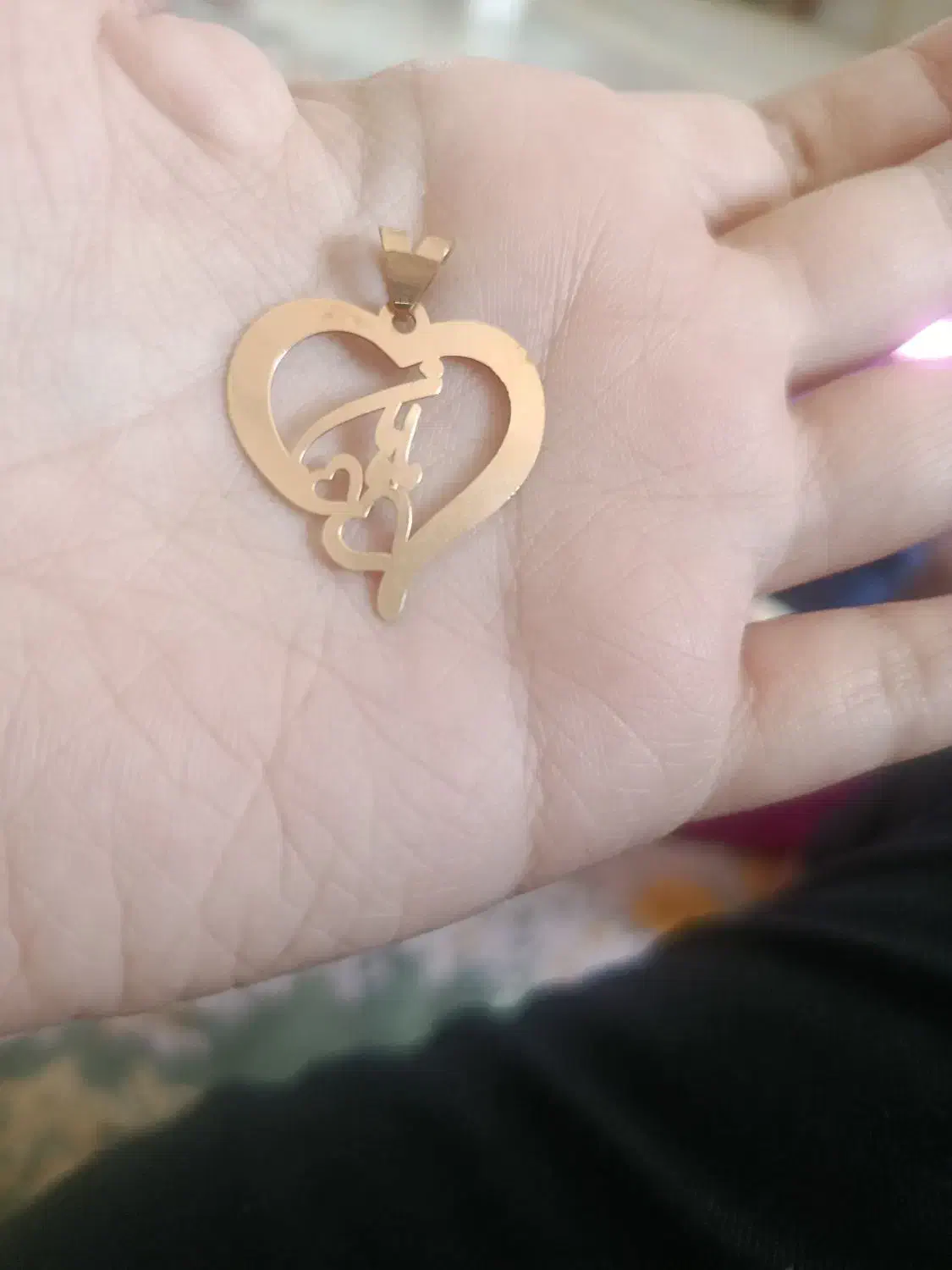 پلاک طلا اسم ماهان|جواهرات|خرم‌آباد, |دیوار