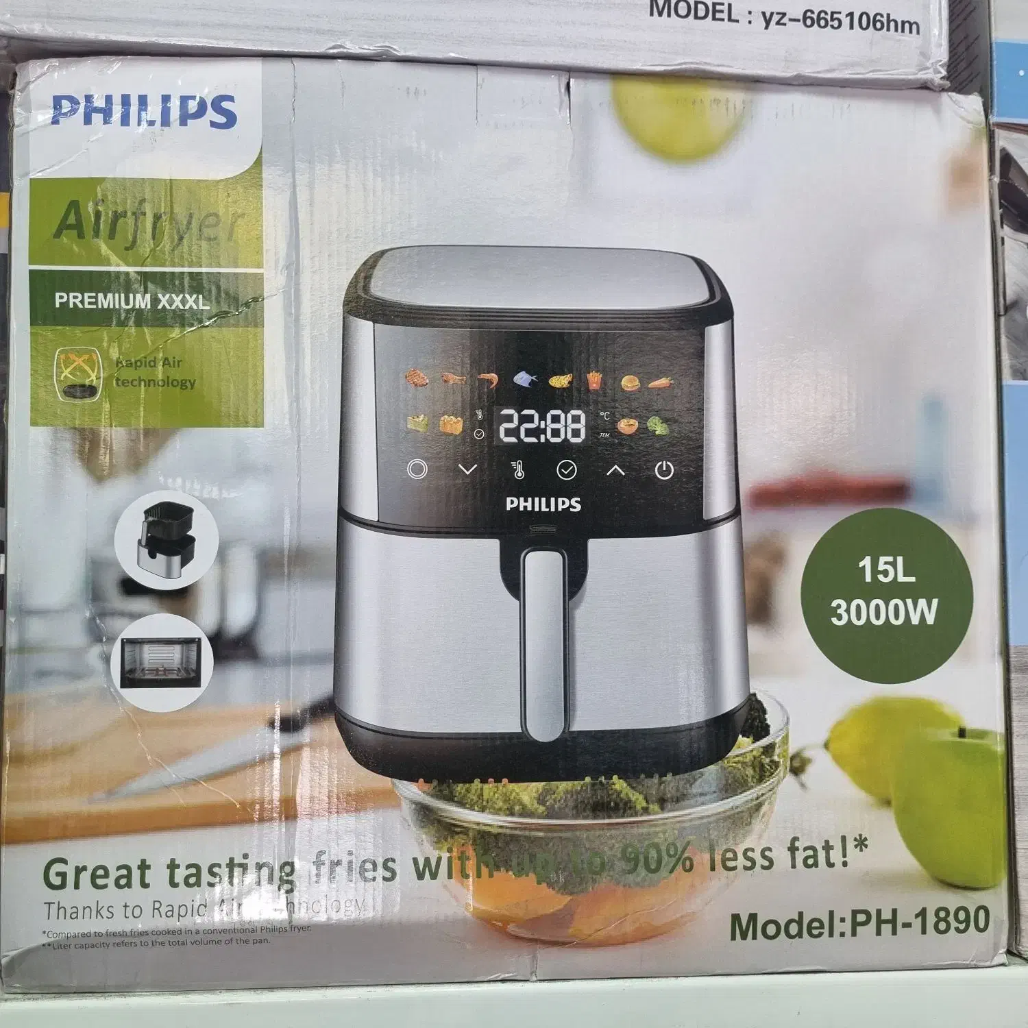 سرخ کن بدون روغن Panasonic مدل2400وات 8لیتر|اجاق گاز و لوازم برقی پخت‌وپز|گرگان, |دیوار