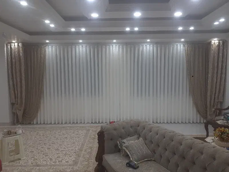 فروش انواع پرده با قیمت مناسب|پرده، رانر، رومیزی|یاسوج, |دیوار