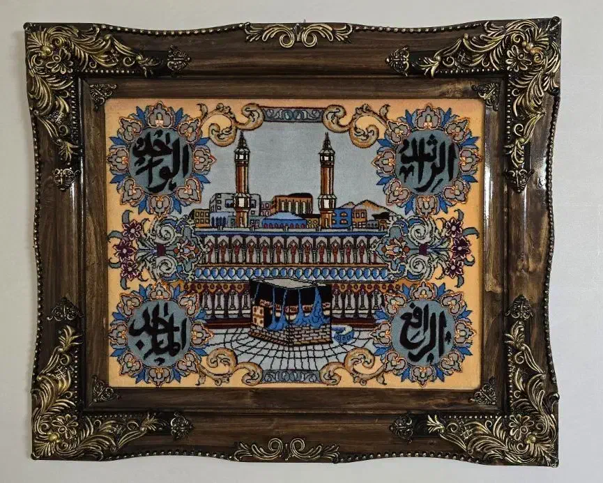 دو عدد تابلو فرش دست بافت سالم و تمییز و نو.|تابلو فرش|تبریز, |دیوار