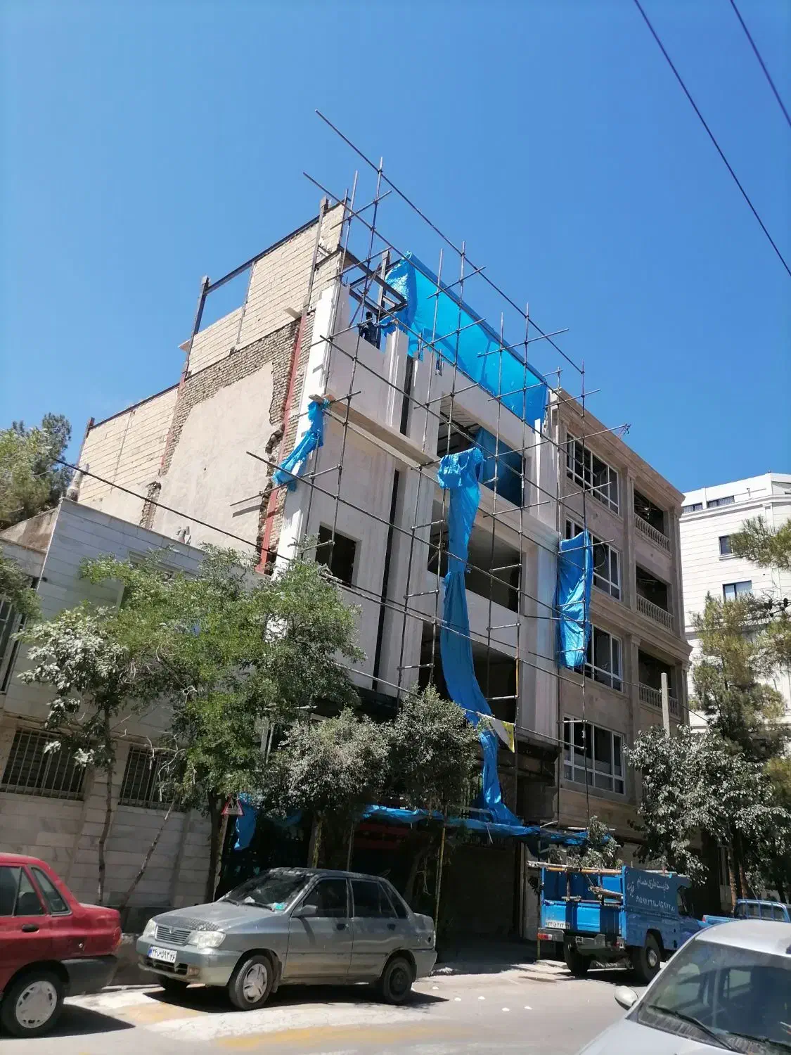 داربست فلزی حسام|خدمات پیشه و مهارت|مشهد, هدایت|دیوار